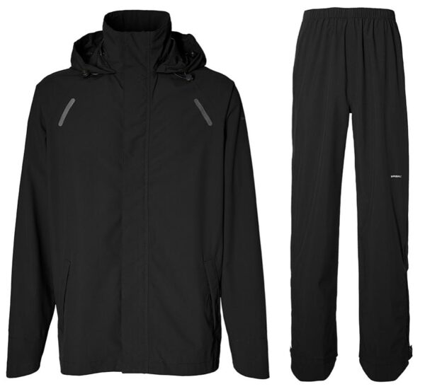 Basil Hoga Regnsæt Unisex Jet Black-XXL