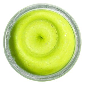 Berkley Powerbait Natural Scent TroutBait - Bloodworm Chartreuse