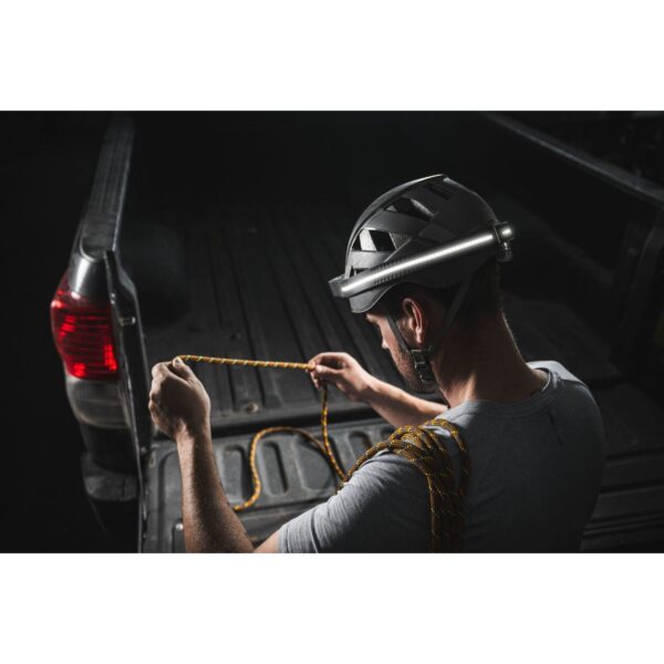 COAST LSH500R Rechargeable Headlamp with lighted headband for safety Pandelampe