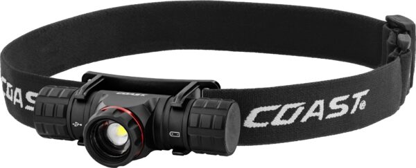 Coast XPH30R genpladelig pandelygte - 1.000 lumen