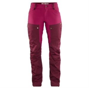 Fjällräven Keb Curved Trousers Womens, Dark Garnet/ Plum