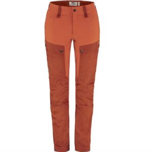 Fjällräven Keb Trousers Curved Womens, Cabin Red / Rowan Red