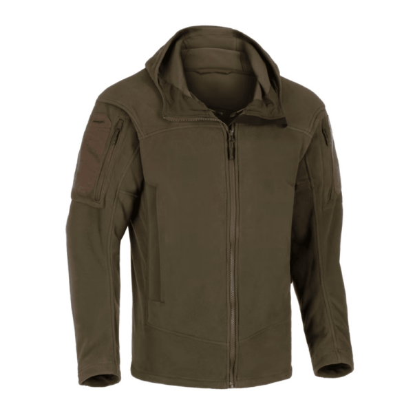 Fleece Hoodie Lynx | Grøn - Clawgear - S