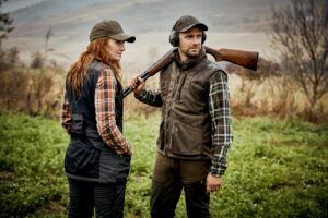Fleecevest | Gamekeeper Bonded - Deerhunter - S - Graphite Green Melange