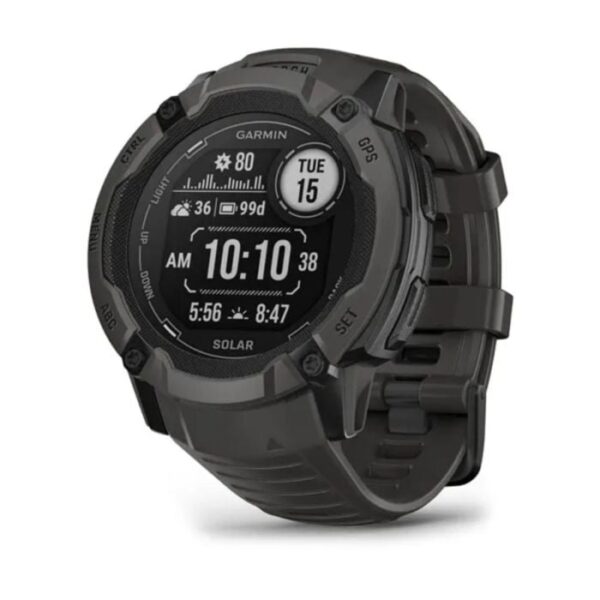 Garmin Instinct 2X Solar GPS Smartwatch - Robust til Sport & Outdoor, Unisex