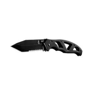 Gerber Paraframe II Tanto Blk Folder Serrated - KniveΜltitools fra Gerber