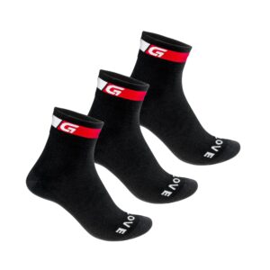 GripGrab Classic Regular Cut Sok 3PACK-Sort-L