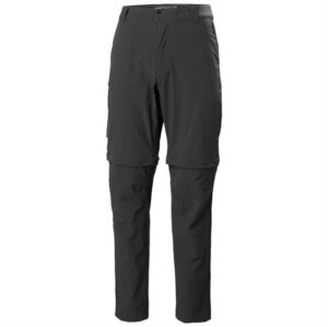 Helly Hansen Mens Brono Softshell Zip Off Pant, Ebony