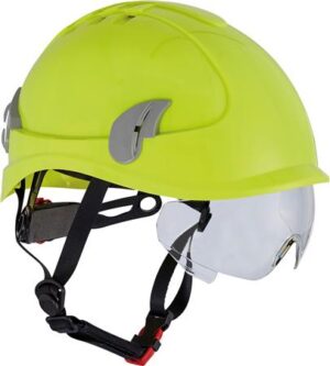 Hjelm Alpinworker Hi-Viz Gul 6-Punkt