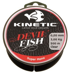 Kinetic Devilfish Super Mono Clear 0,40mm 330m Nylonline
