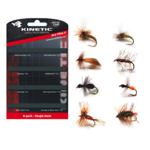 Kinetic Dry Flies 2 Collection 8 stk. Tørfluer