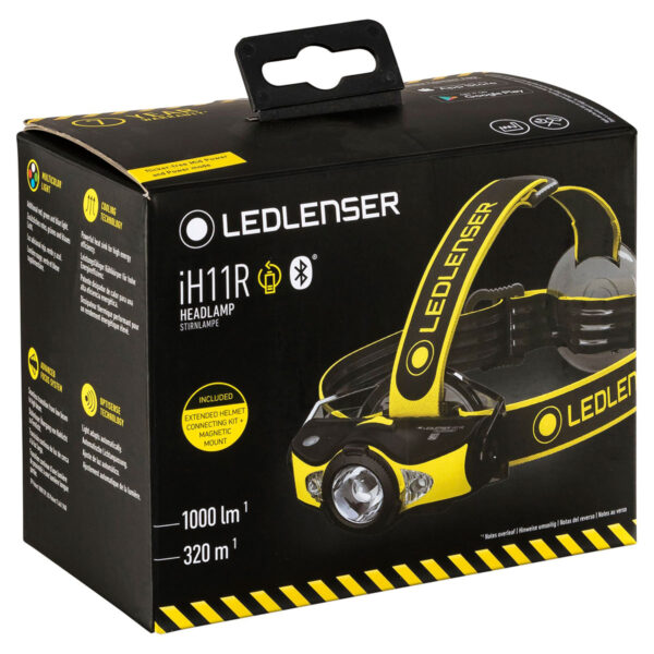 LEDLenser iH11R Pandelampe (320m) Sort/Gul