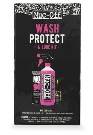 MUC-OFF Wash, Protect&Dry Lube Kit