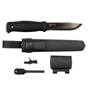 Morakniv Garberg BlacBlade Kniv m/Survival-Kit (109mm) Carbon