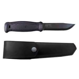 Morakniv Garberg BlackBlade Kniv m/Læderskede (109mm) Carbon
