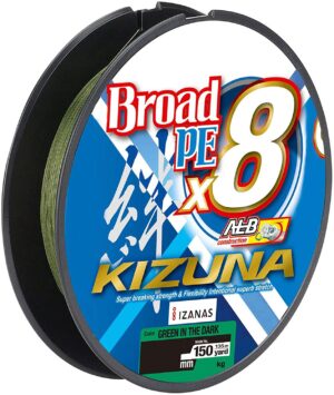 Owner Kizuna 8-tråds Fletline 135M Dark Green 0,10 mm
