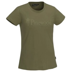 PineBrun Outdoor Life T-Shirt Dame-h.Grøn-2XL - T-Shirts