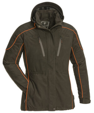 Pinewood Reswick jagtjakke - dame (Suede Brown/Orange, M)