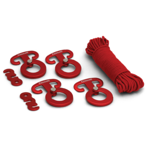 Rødt Anchor Clip Set - Coghlans