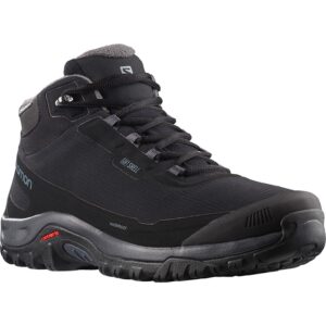 Salomon Shelter CS Waterproof Herre / Mænd Vinterstøvle, Sort/ebony/Sort-43 1/3 / UK 9 - Vintersko, vinterstøvler