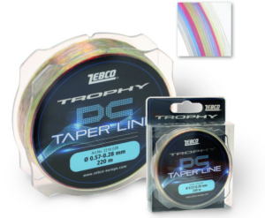 Zebco Trophy DC Taperline 220m Surf Casting line 0,28 mm