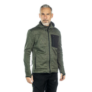 Arrak Outdoor Wildlife Fleece Hætte, Mænd- Grøn (M)