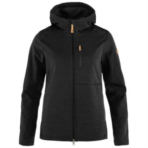 Fjällräven Keb Fleece Hoodie Womens, Black