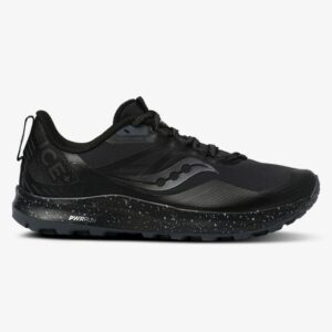 Saucony Peregrine Ice+ 3 Str. 42 - Trail- og Vandresko til Herre i Sort