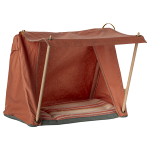 Telt "Happy camper" orange t/ mus - Maileg