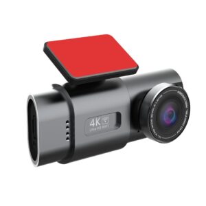 4K Dashcam med Fuld HD Bagkamera, App, Wifi, Motion detection, G-sensor og meget mere! - iHero