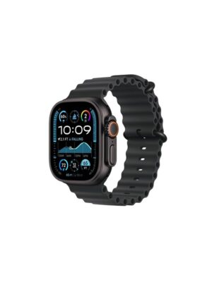 Apple Watch Ultra 2 GPS + Cellular 49mm - Black Titanium Case with Black Ocean Band