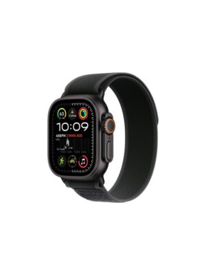 Apple Watch Ultra 2 GPS + Cellular 49mm - Black Titanium Case with Black Trail Loop - S/M
