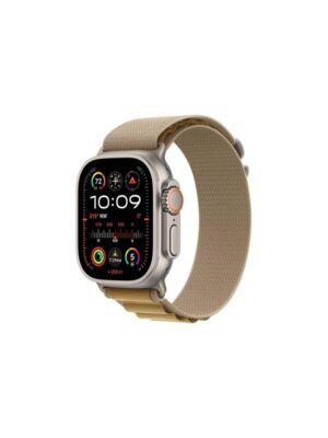 Apple Watch Ultra 2 GPS + Cellular 49mm - Titanium Case with Tan Alpine Loop - Small