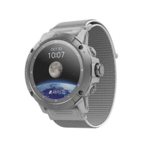 Coros Vertix 2S GPS Multisportsur - Moon Grå, Lang Batterilevetid, Unisex