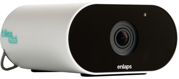 Enlaps Tikee Mini Kamera - 12MP, 4K Video, GPS, WiFi, IP66 - Hvid
