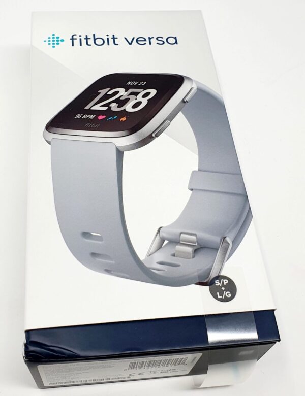 Fitbit Versa Health & Fitness Smartwatch with Heart Rate, Music & Swim Tracking, Grey