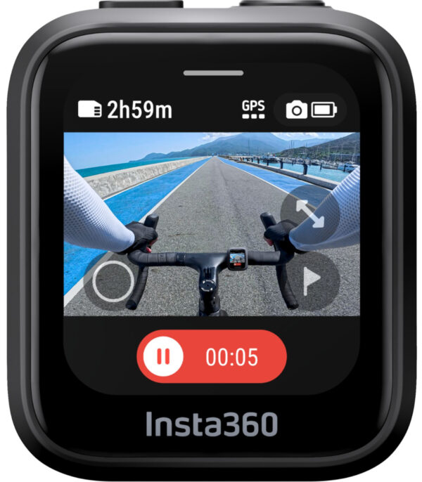 Insta360 X4 GPS Kamera Fjernbetjening (Med Touchscreen)