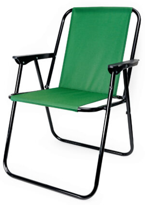 Platinet 45911 Foldbar Camping Stol - 52x44x75cm - Grøn