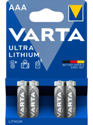 VARTA Varta Ultra Lithium - AAA - 4pk.