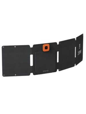 Xtorm Kraftfuld 28W solcellelader IPX4 USB-C/A udgange