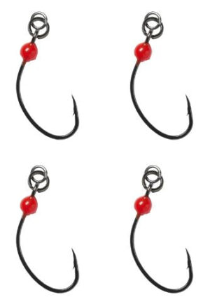 Savage Gear Ring Rigged GPS 1X - Hot Spot - Enkeltkrog - #2