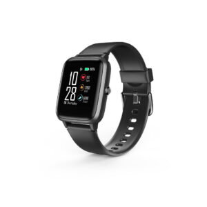 Hama Fit Watch 5910 Smartwatch - 1,3" LCD, GPS, Pulsmåler, IP68, 6 dages batteritid - Sort