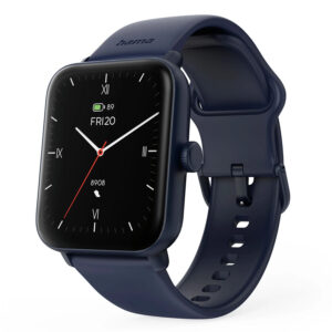 Hama Smartwatch 6010 - 1,65" TFT, Bluetooth 5.3, GPS, IP68, 7 dages batteritid - Blå