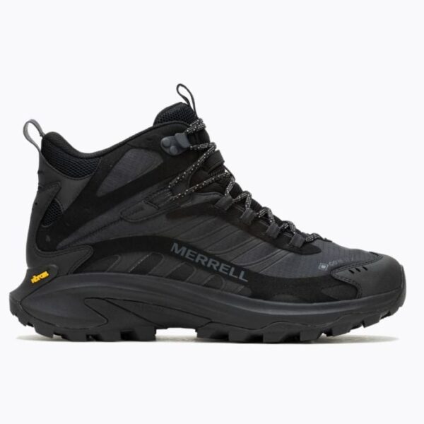 Merrell Moab Speed 2 Mid GTX Vandresko Str. 42 Sort Herre - Letvægts og Vandtæt