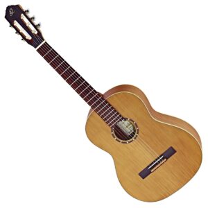 Ortega R122L Nylon Left Handed Cedar Top