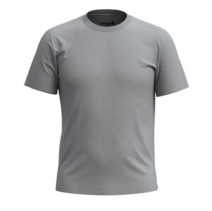 Smartwool Mens S/S Tee Slim, Light Grey Heather