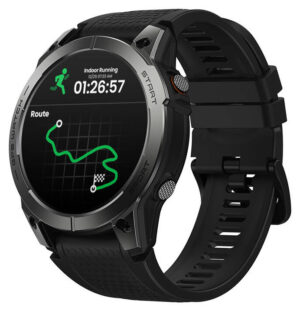 Zeblaze Stratos 3 Pro Smartwatch - 1,43", 466x466, GPS, Pulsmåler, Iltmætning, Skridttæller, 100+ Sportstilstande - Sort