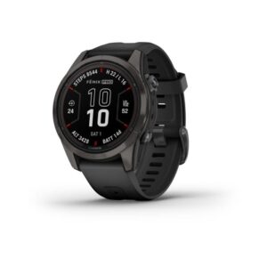 Garmin Fēnix® 7S Pro Sapphire Solar - GPS Multisport Smartwatch, 42mm, Unisex, Topo-kort