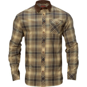 Härkila Driven Hunt Flannel skjorte (Light Teak, 4XL)