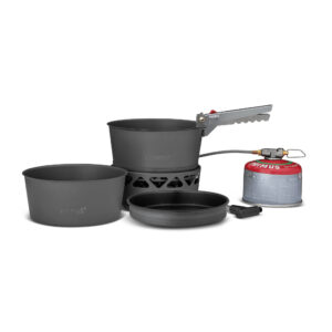 Primus PrimeTech Stove Set stormkøkken med 2 gryder (1,3 L) og stegepande